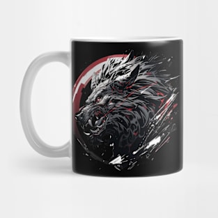 Mecha Tier Tiger Wolf Fuchs Drache Cyborg Mug